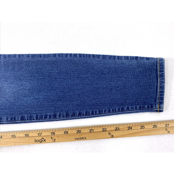 GAP Jeans Womens Jegging Size 2 R Mid Rise Blue Medium Wash Denim Stretch - Picture 10 of 12